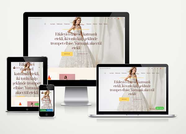 Gelinlik Web Sitesi Bridal v6.0