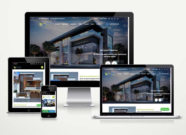 Dış Cephe Çatı Firma Web Sitesi Exterior v6.0